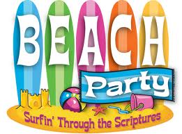 VBS beach party ideas, vacation bible school beach party rentals